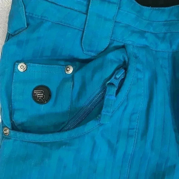 [XS]Powder  Room X5 Blue Ski/Snowboarding Women Pants - Picture 3 of 10